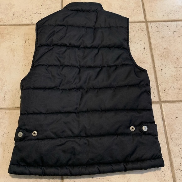 Levi Strauss & Co. Black Quilted Puffer Vest - Women's Size Small (S) - Picture 2 of 9
